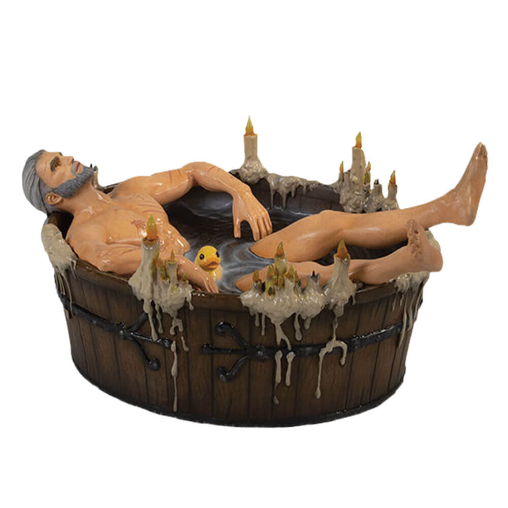 The Witcher 3 Wild Hunt Geralt in the Bath Statuette