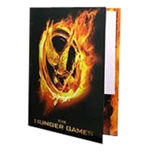 The Hunger Games Folder Burning Mockingjay Poster