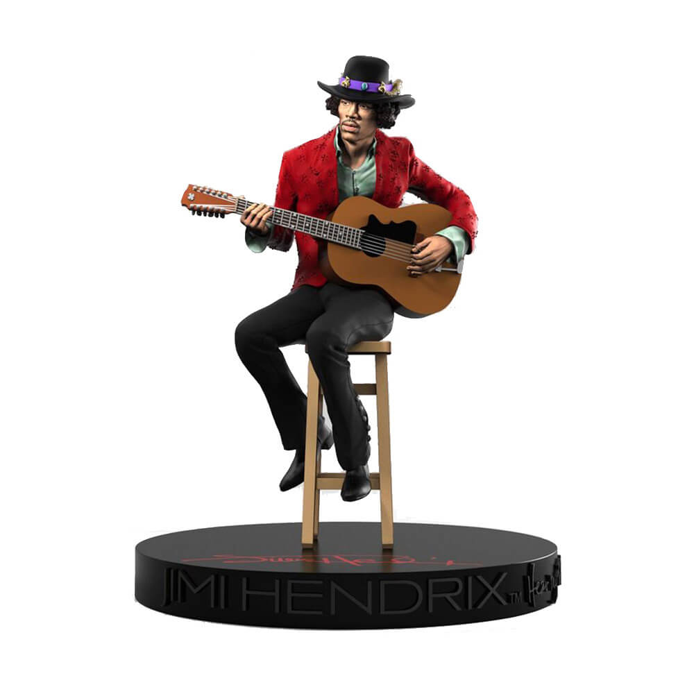 Jimi Hendrix 2nd Edition Rock Iconz Statue