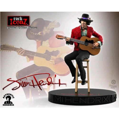 Jimi Hendrix 2nd Edition Rock Iconz Statue
