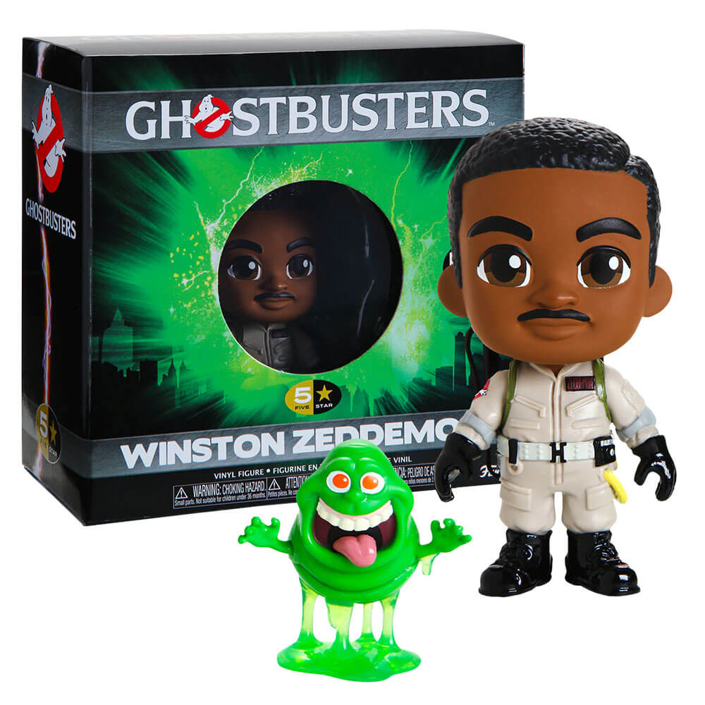 Ghostbusters Winston Zeddemore & Slimer 5-Star Vinyl