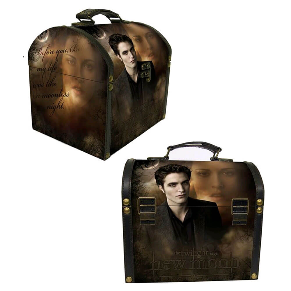 Twilight Saga New Moon Vintage Carrying Case Edward & Bella