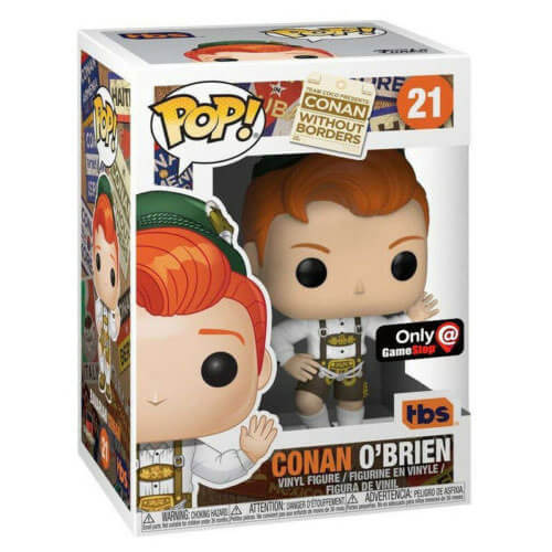 Conan O'Brien Conan O'Brien in Lederhosen US Pop! Vinyl