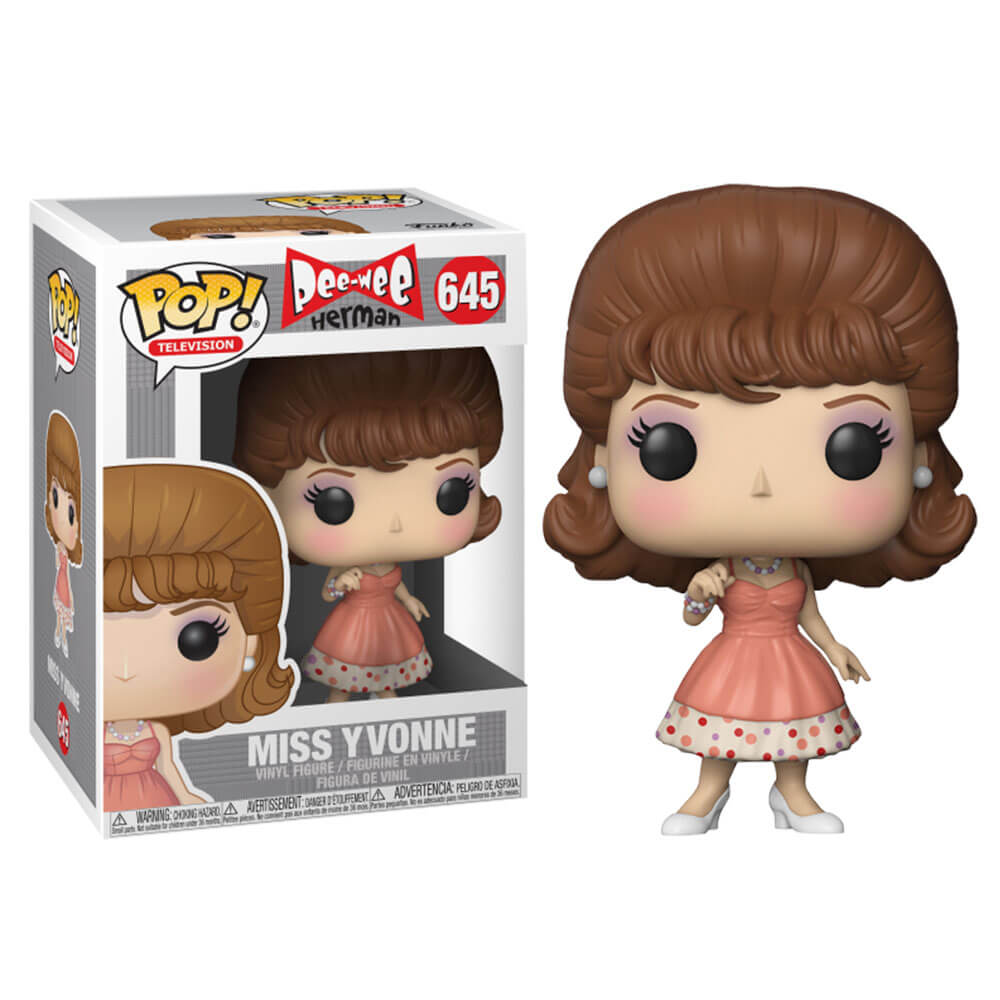 Pee-wee Herman Miss Yvonne Pop! Vinyl