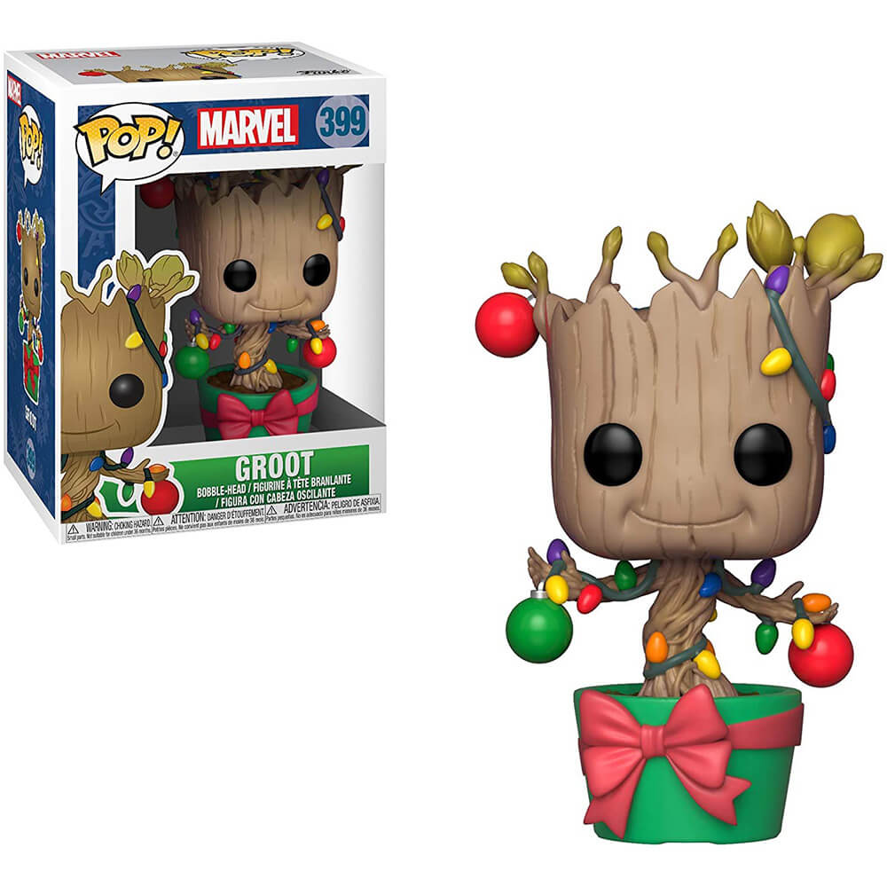 Guardians of the Galaxy Groot w/ Lights & Ornaments Pop!