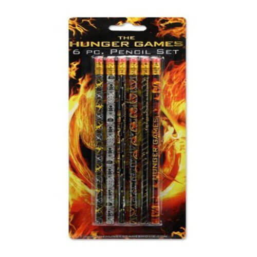 The Hunger Games Pencil Set (Assortment of 6)