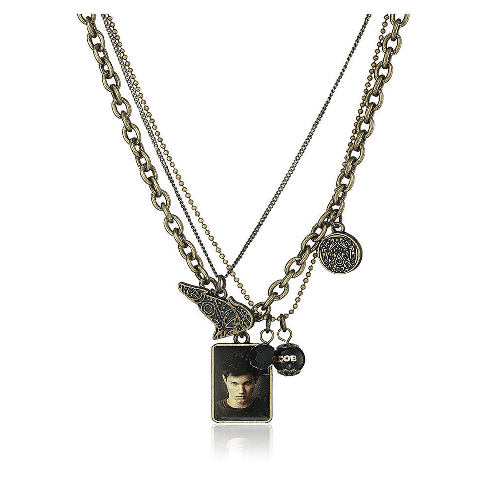 Twilight New Moon Jewellery Charm Necklace Trip Chn (Jacob)