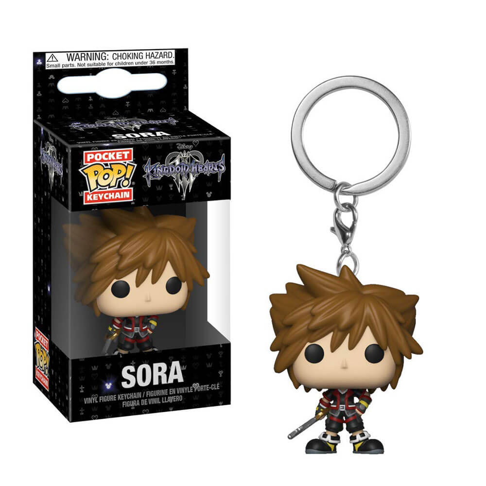 Kingdom Hearts III Sora Pocket Pop! Keychain