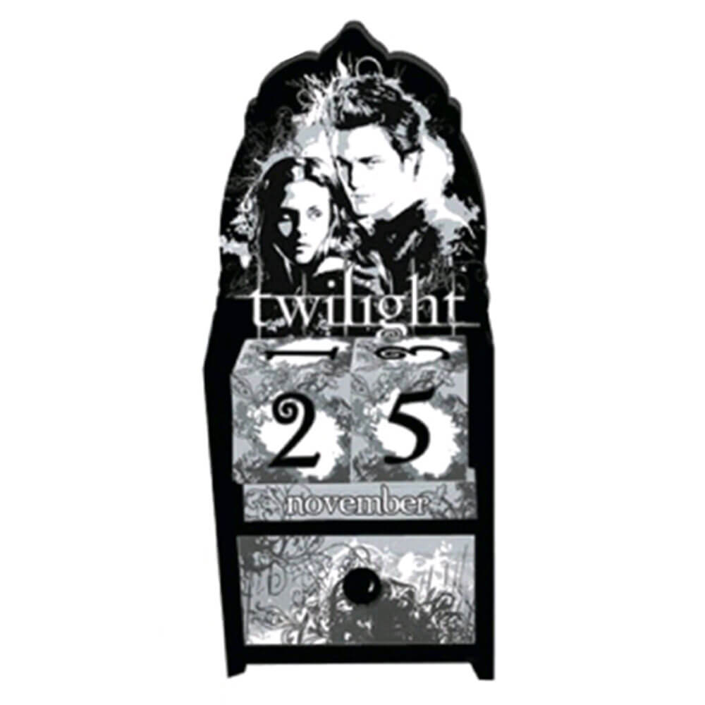 Twilight Calendar Wooden (Edward & Bella)