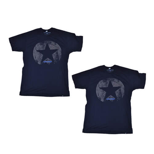 Entourage Star Navy Male T-Shirt