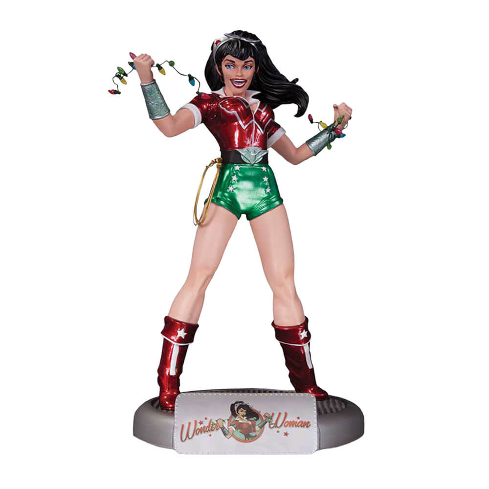 DC Bombshells Holiday Wonder Woman Statue