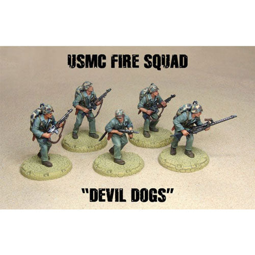 Dust Allies USMC Fire Squad "Devil Dogs"