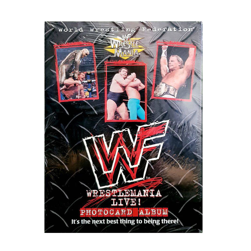 WWF Wrestlemania Live! Photocard Album
