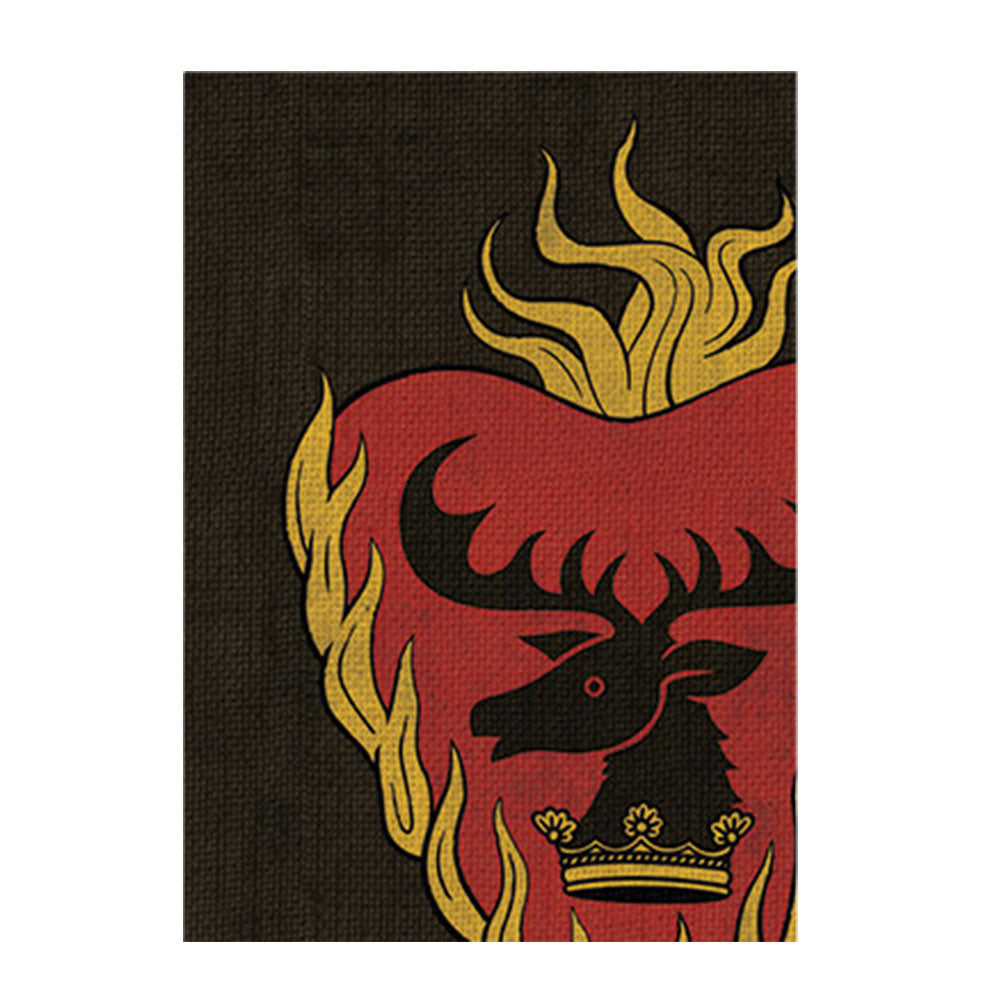 Game of Thrones Card Sleeve Flaming Heart 50 Count