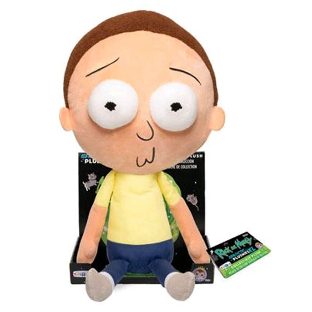 Rick and Morty Morty 16" US Exclusive Plush with Tray