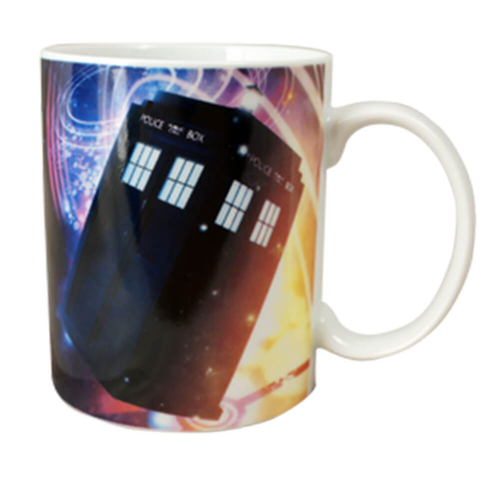 Doctor Who TARDIS & Insignia Logo Mug