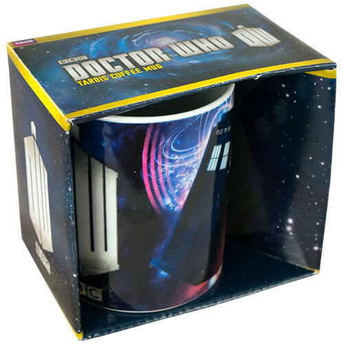 Doctor Who TARDIS & Insignia Logo Mug