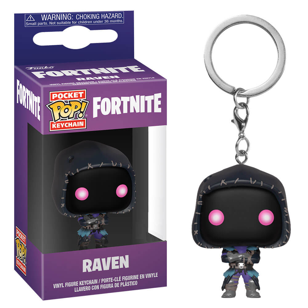 Fortnite Raven Pocket Pop! Keychain