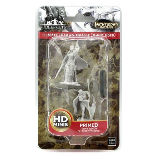 Pathfinder Deep Cuts Unp Minis Female Human Oracle (Magic)