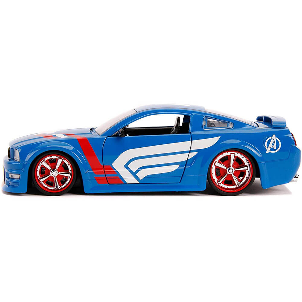 Cap America 2006 Ford Mustang GT 1:24 Scale Hollywood Ride