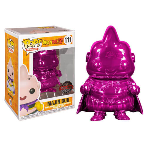 Dragon Ball Z Majin Buu Pink Chrome US Exclusive Pop! Vinyl