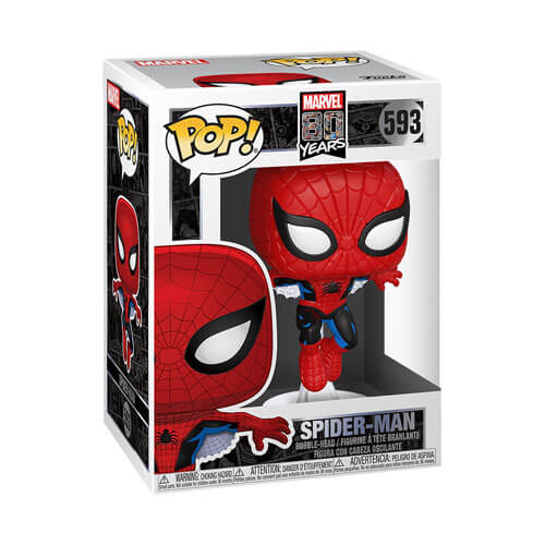 Spider-Man 1st Appearance 80th Anniversary Pop