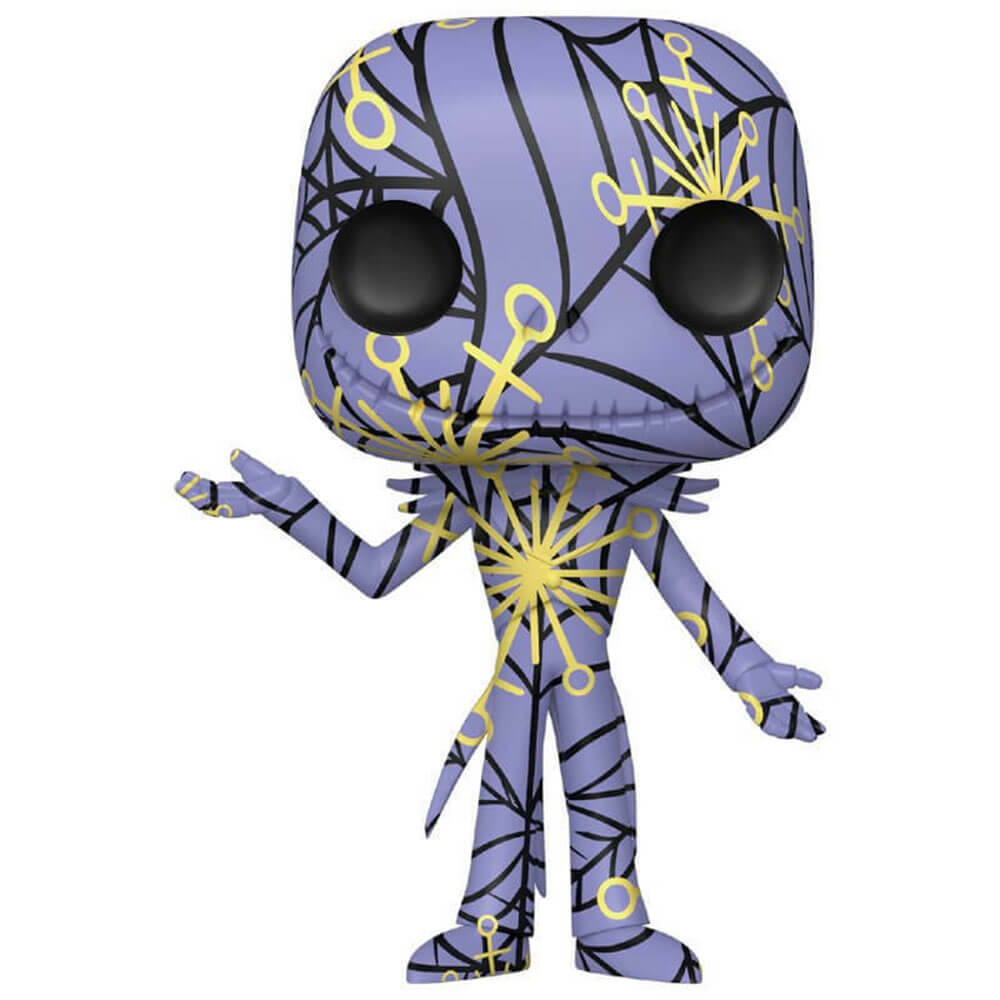 Nightmare Before Christmas Jack Art Ppl & Ylw Pop w/ Protect