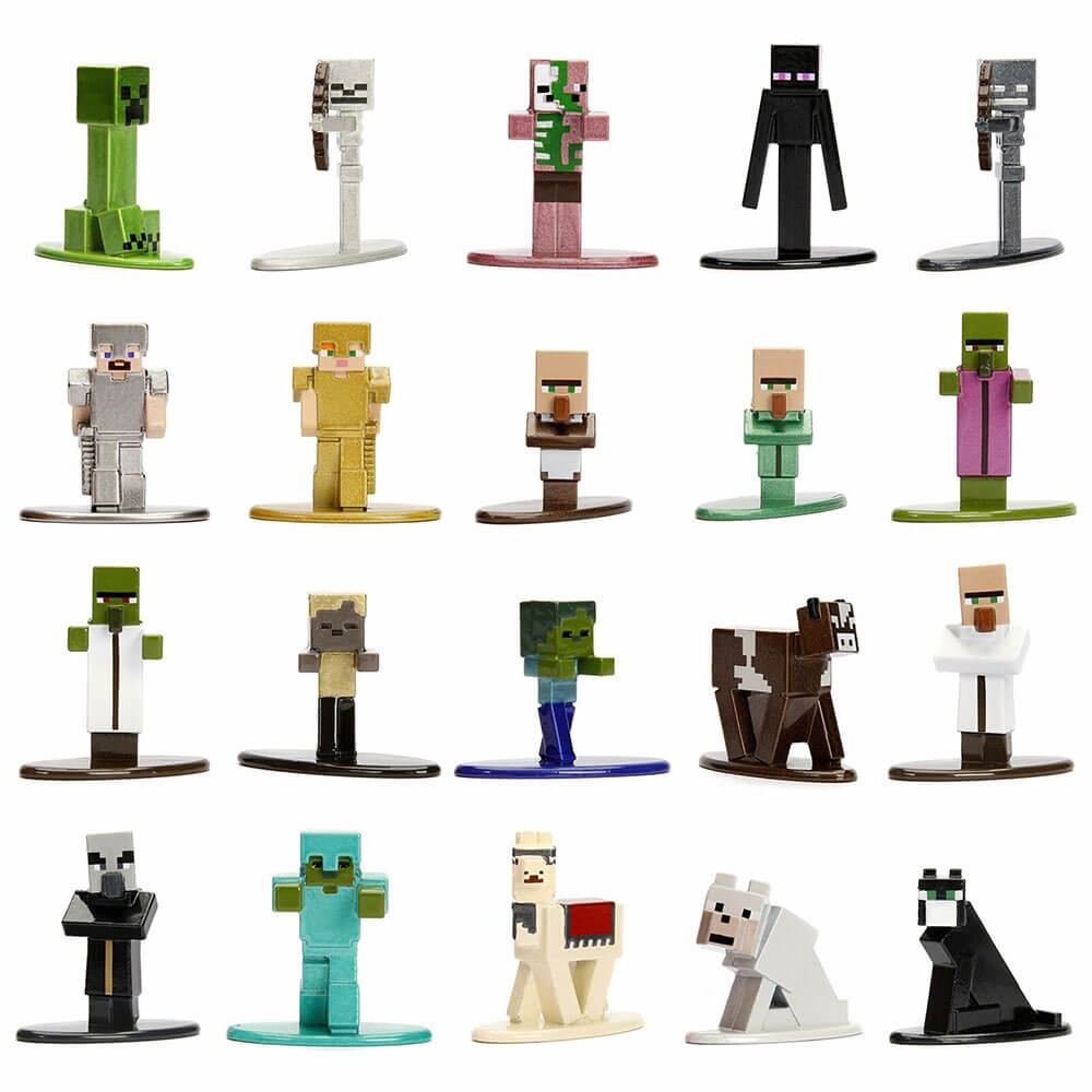Minecraft Nano Metalfigs 20-pack wave 01