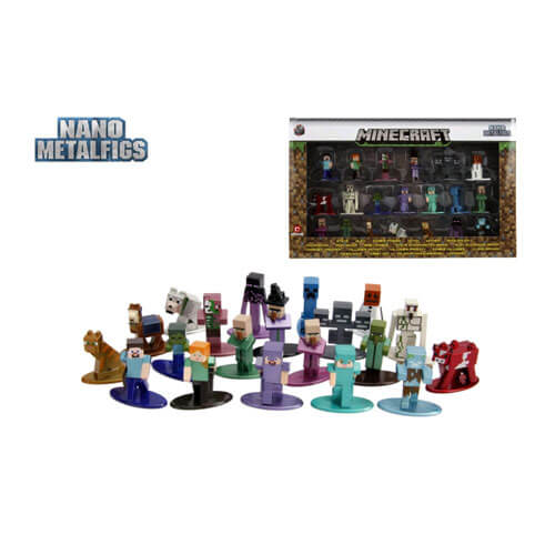 Minecraft Nano Metalfigs 20-pack wave 02
