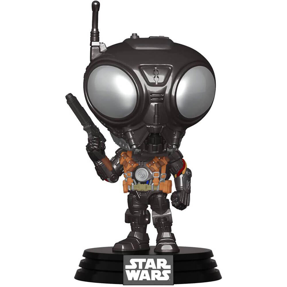 Star Wars The Mandalorian Q9-Zero Metallic Pop! Vinyl