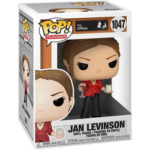 The Office Jan with Wine & Candle Pop! Vinyl