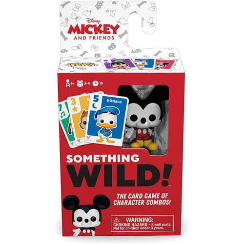 Mickey Mouse Something Wild Card Game