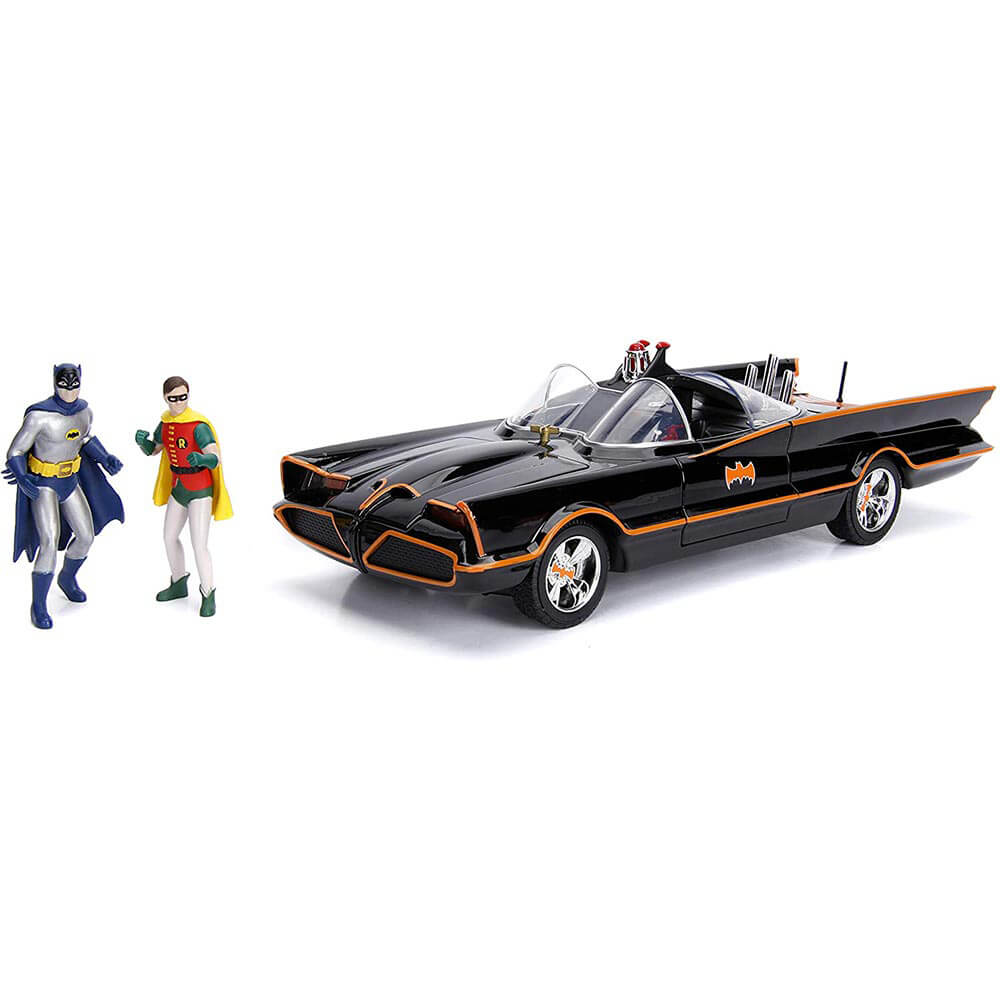 Batman (1966) Batmobile 1:18 w/Batman