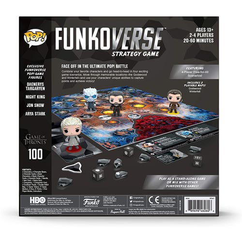 Funkoverse Game of Thrones 100 4-pack Board Game
