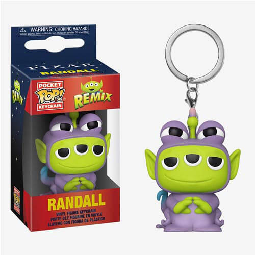 Pixar Alien Remix Randall Pocket Pop! Keychain