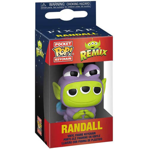 Pixar Alien Remix Randall Pocket Pop! Keychain