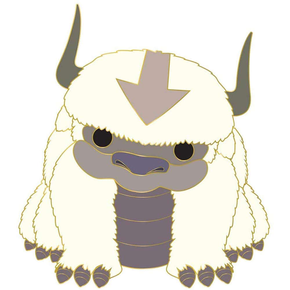 Avatar The Last Airbender Appa 4" Pop! Enamel Pin