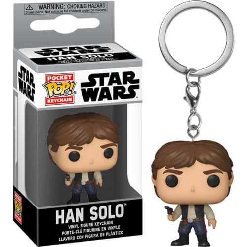 Star Wars Han Solo Pocket Pop! Keychain