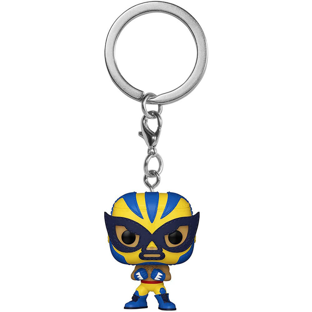 X-Men Luchadore Wolverine Pocket Pop! Keychain