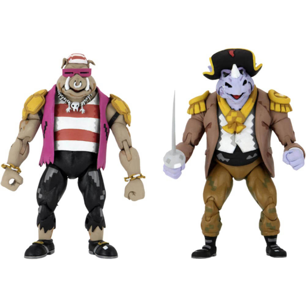 TMNT Pirate Rocksteady & Bebop Action Figure 2-pack