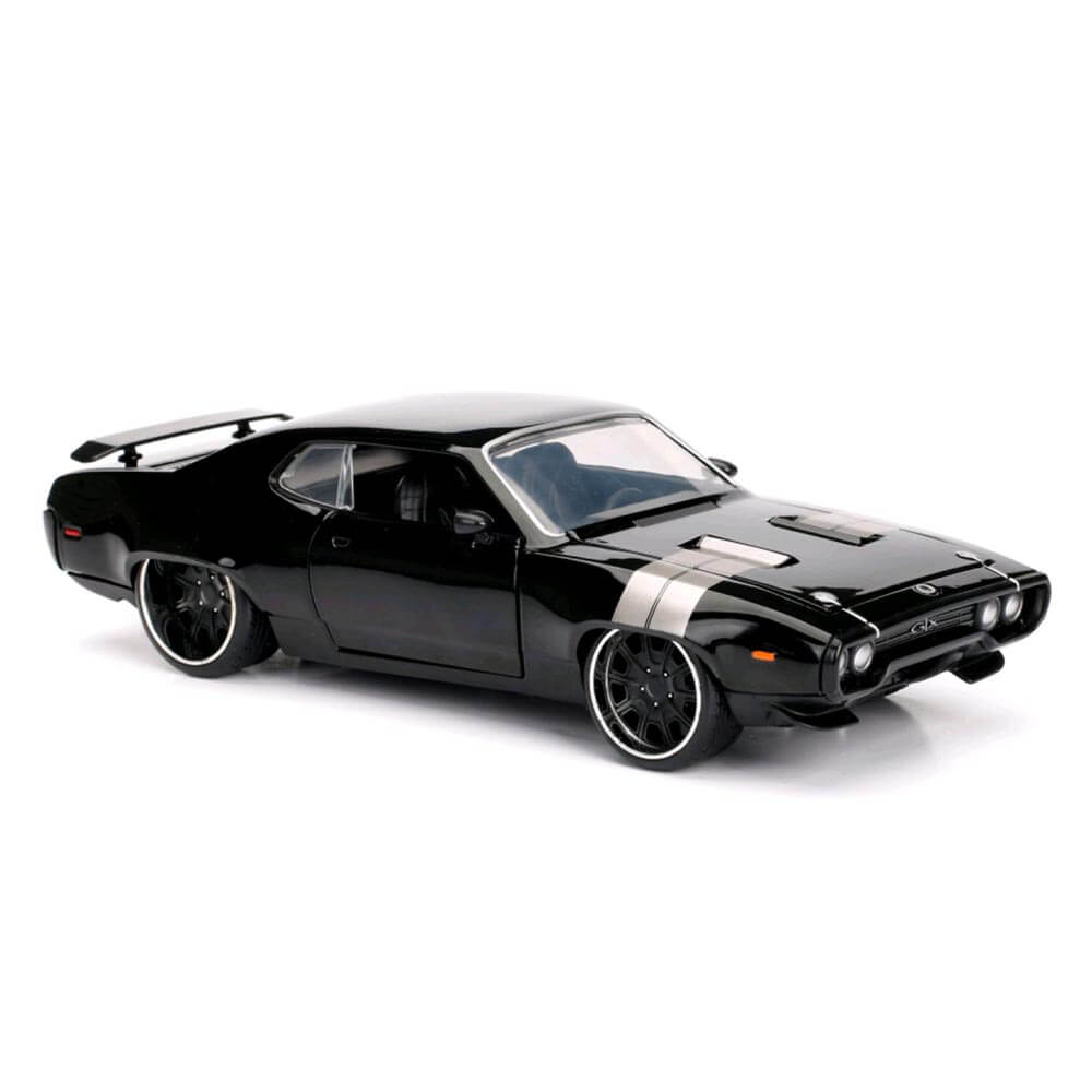 F&F 8 Dom's '72 Plymouth GTX 1:24 Scale Hollywood Ride