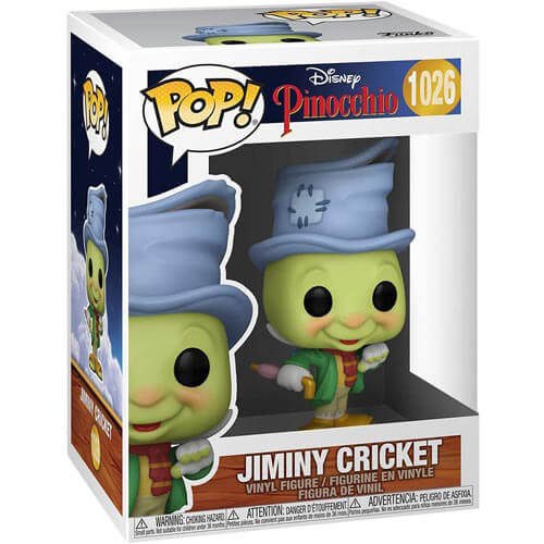 Pinocchio Street Jiminy 80th Anniversary Pop! Vinyl
