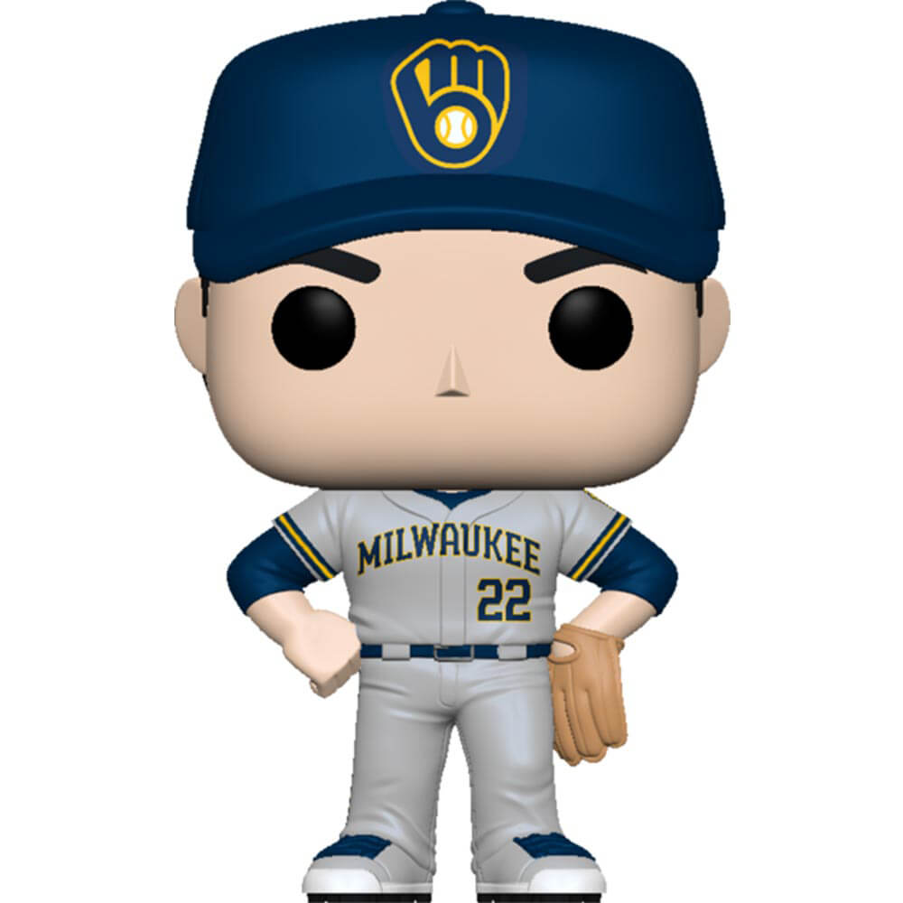 MLB: Brewers Christian Yelich (Road) Pop! Vinyl