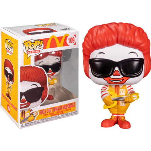 McDonald's Ronald McDonald Rock Out Pop! Vinyl