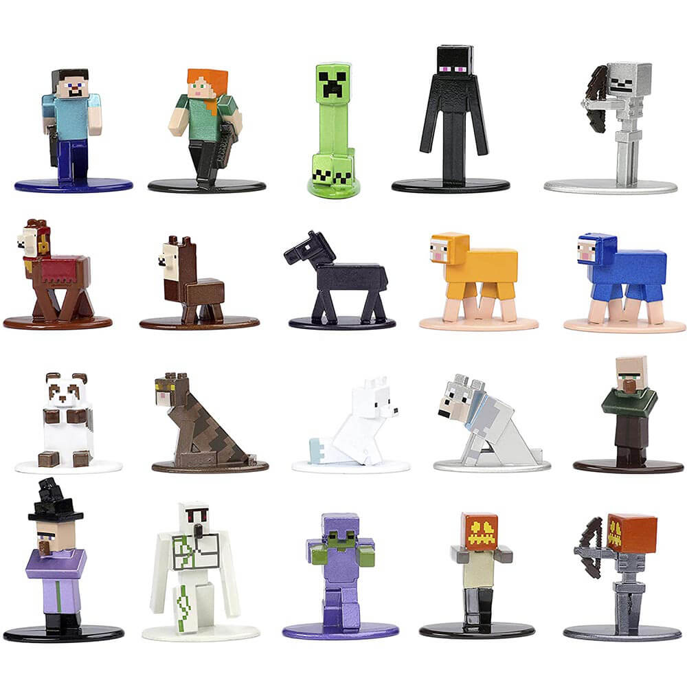 Minecraft Nano Metalfigs 20-pack Wave 05