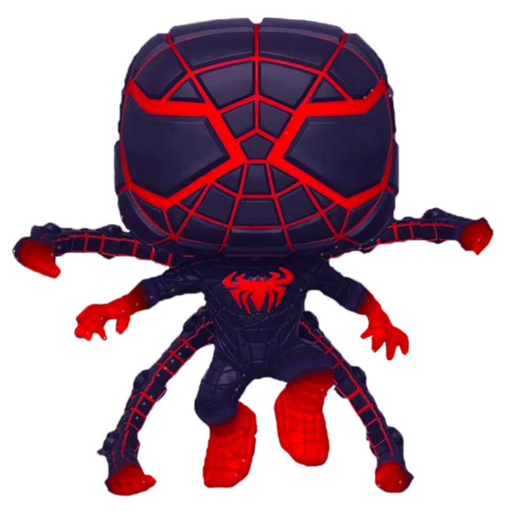 Spider-Man: Miles Morales Matter Pose Glow Pop! Vinyl