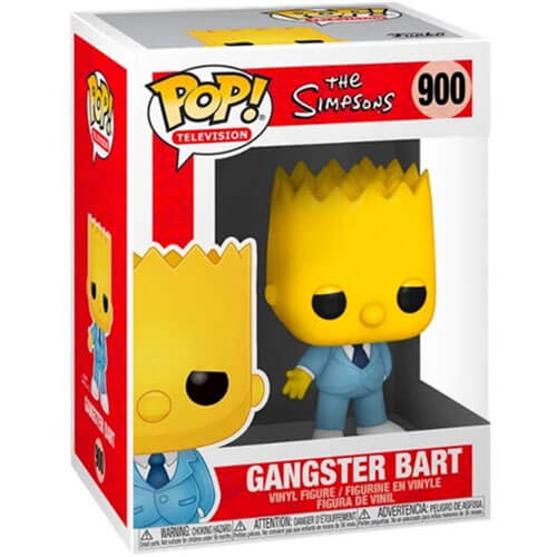 The Simpsons Bart Gangster Pop! Vinyl