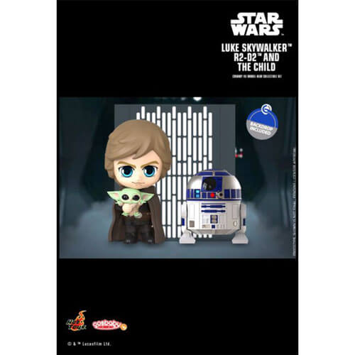The Mandalorian Luke, R2-D2 & The Child Cosbaby