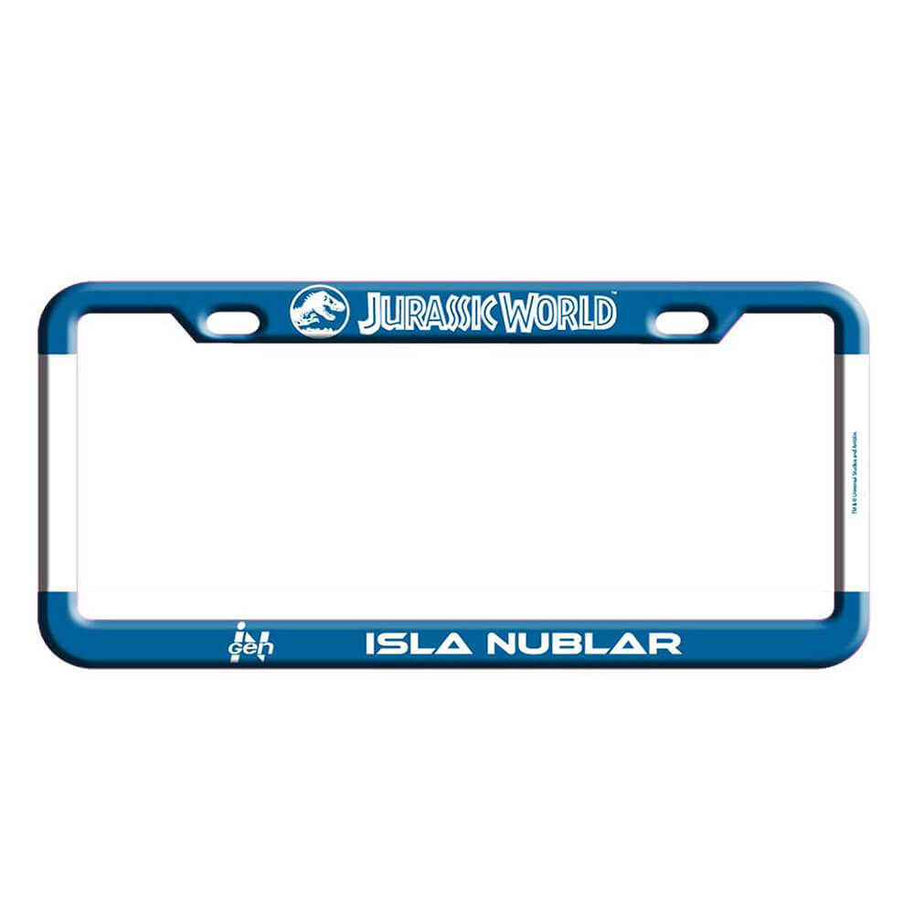 Jurassic Park Isla Nublar License Plate Frame