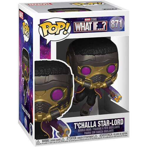 What If T'Challa Star-Lord Pop! Vinyl